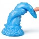 Gode Octopus 15 x 5.5cm Bleu 
