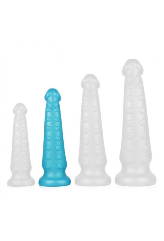 Gode Tentakel M 23 x 5.5cm Bleu 
