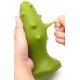 Plug silicone Monster Spike L 14 x 5.5cm Vert 