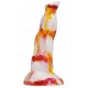 Gode Lupkal 19 x 5.5cm Blanc-Orange 
