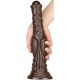 Gode Monster Dog Long 26 x 6cm Marron foncé 