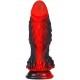 Gode Dragon Yong 15 x 5.5cm Noir-Rouge 