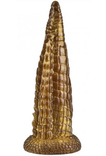 Gode monster Dicknosaur S 18 x 5cm Doré 