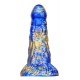 Gode Cyrix 15.5 x 6cm Bleu-Doré 