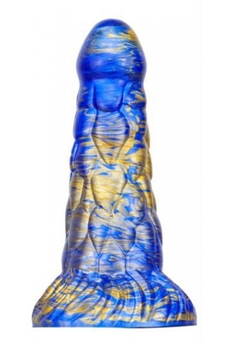 Gode Cyrix 15.5 x 6cm Bleu-Doré 