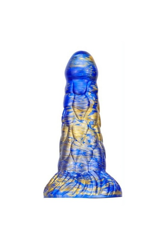 Gode Cyrix 15.5 x 6cm Bleu-Doré 