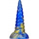 Gode Unix 17 x 5.3cm Bleu-Doré 