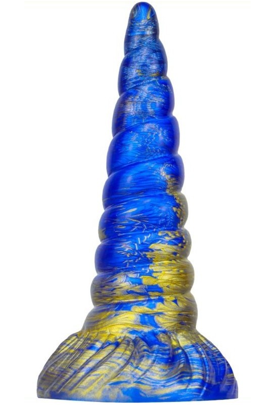 Gode Unix 17 x 5.3cm Bleu-Doré 