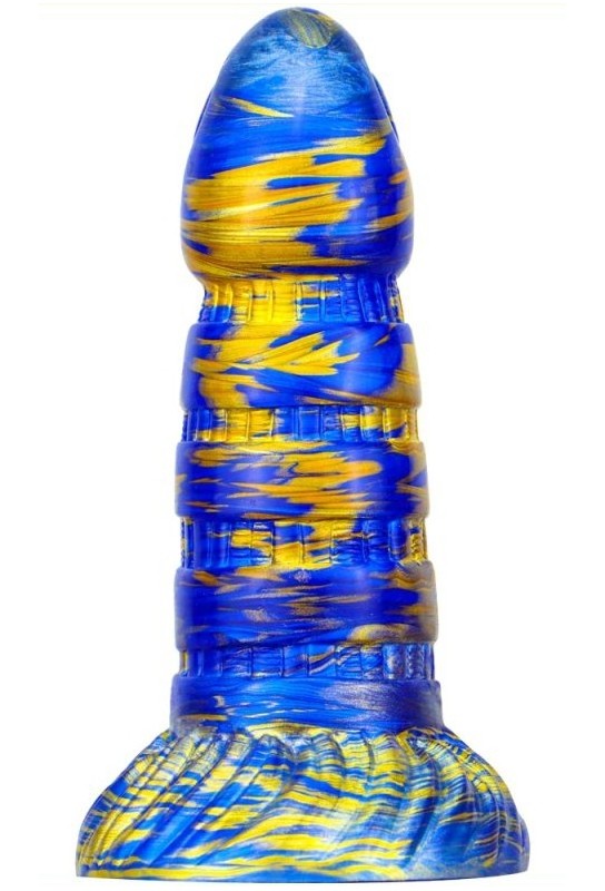 Gode Torff 16 x 5.8cm Bleu-Doré 