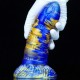Gode Torff 16 x 5.8cm Bleu-Doré 