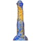 Gode Jumbox 21 x 5.5cm Bleu-Doré 