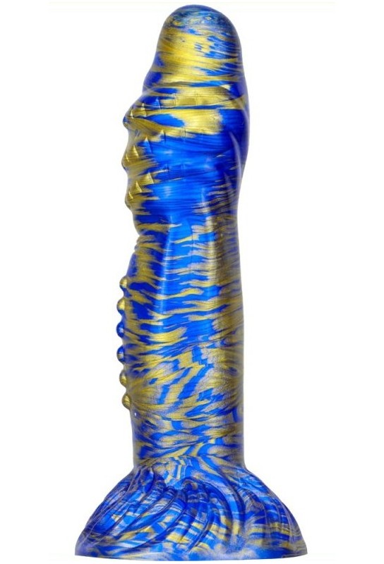 Gode Fantasy Croq 19 x 5cm Bleu-Doré 