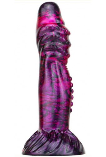 Gode Fantasy Croq 19 x 5cm Violet-Noir 