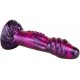 Gode Fantasy Croq 19 x 5cm Violet-Noir 