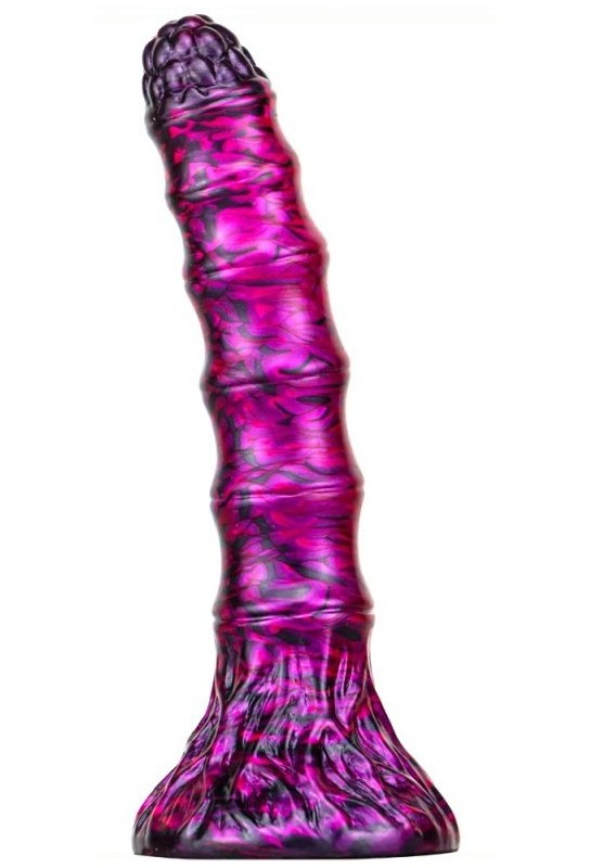 Gode Fantasy Bamspin 15 x 3.3cm Violet-Noir 