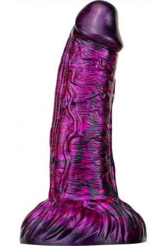 Gode Fantasy Gentax 16 x 5cm Violet-Noir 