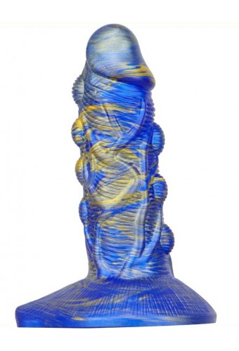 Gode Fantasy Bulstrix 15 x 5.5cm Bleu-Doré 