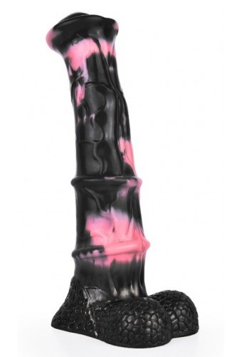Gode Animal Ponulf 22 x 5.5cm Noir-Rose 