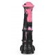 Gode Animal Ponulf 22 x 5.5cm Noir-Rose 