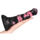 Gode Pirulf 18 x 5cm Noir-Rose 