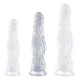 Gode Monster Transparent Kail M 23 x 6cm 