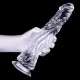Gode Monster Transparent KAIL L 25 x 7cm 