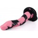 Gode Cobra Snake S 18 x 5cm Noir-Rose 