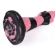 Gode Cobra Snake L 26 x 7cm Noir-Rose 
