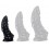 Gode Phen S 15 x 6.5 cm Noir