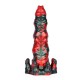 Gode Hortarix 19 x 5.5cm Noir et Rouge 