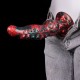 Gode Fantasy GAKARIX 20 x 5.5cm Noir et Rouge 