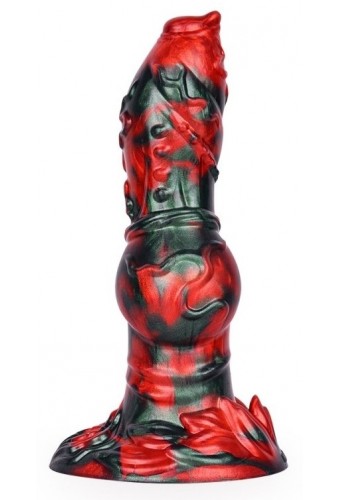 Gode Florix 20 x 7cm Noir et Rouge 