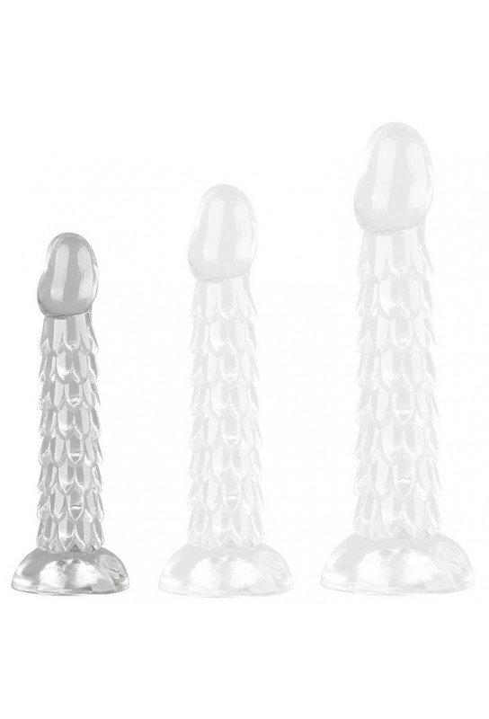 Gode Transparent Scales Mush S 15.5 x 3.5cm 