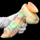 Gode Monster Rutuk 17 x 6 cm Rose-vert 