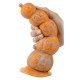 Gode Pumpkin L 23.5 x 7 cm Orange 