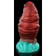 Gode Red Worm L 14 x 7cm 