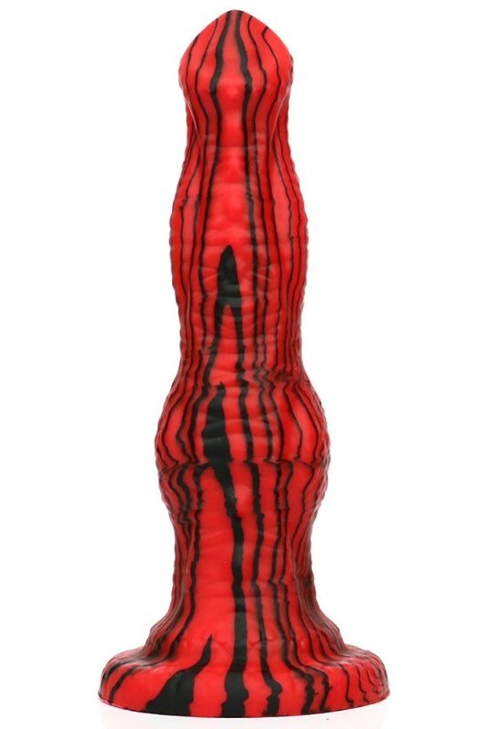 Gode Fantasy Pytkor 20 x 5.7cm Rouge et Noir 