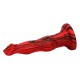 Gode Fantasy Pytkor 20 x 5.7cm Rouge et Noir 