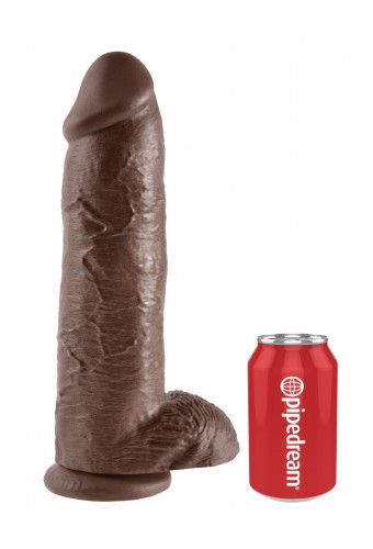 Gros gode King Cock 26 x 7.8 cm Brown 