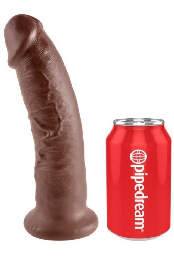 Gode King Cock 22 x 5.3 cm Marron 