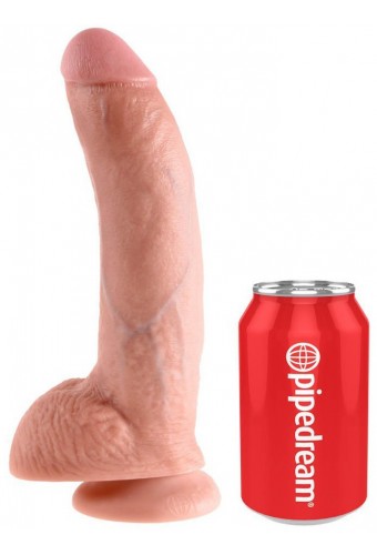 Gode King Cock with balls 22 x 5.1 cm Chair 