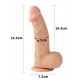 Gode réaliste Fabian 18 x 4.5 cm Chair 