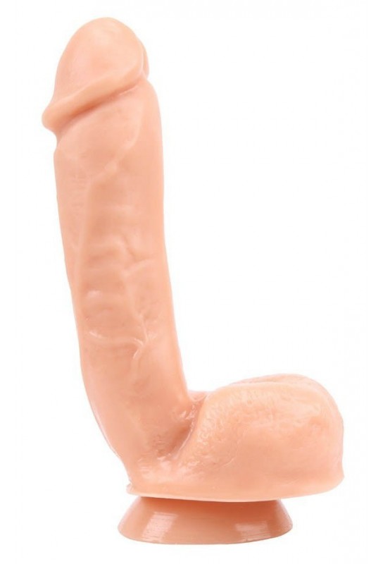 Gode réaliste Hard On 17 x 5 cm 