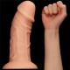 Gode réaliste Curved 20 x 6.5 cm 