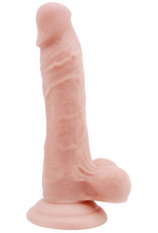 Gode réaliste Flatterer 14 x 4 cm Flesh 