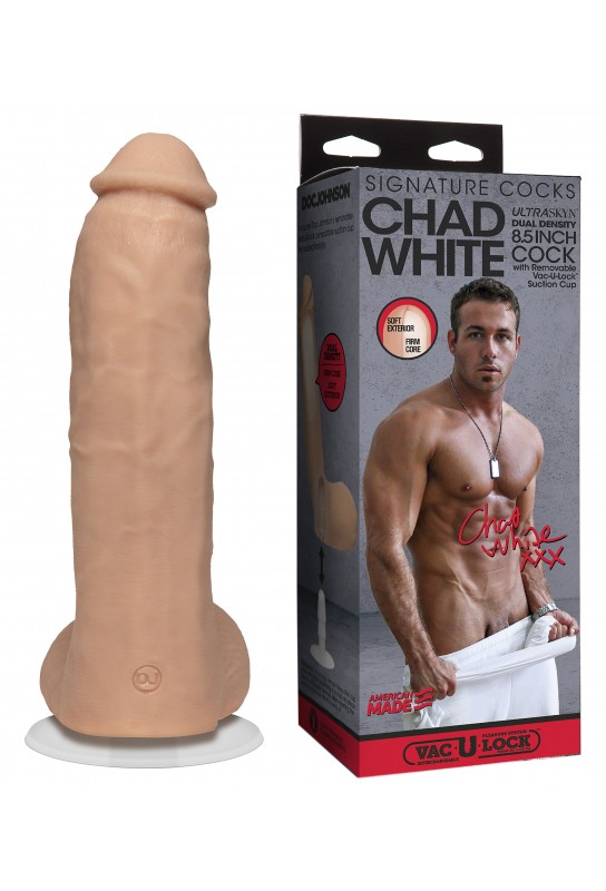 Gode réaliste Acteur Chad White 17 x 5 cm 