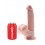 Gode réaliste 3D Cock Swinging Balls 18 x 5 cm