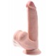 Gode réaliste 3D Cock Swinging Balls 18 x 5 cm 