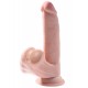 Gode réaliste 3D Cock Swinging Balls 18 x 5 cm 