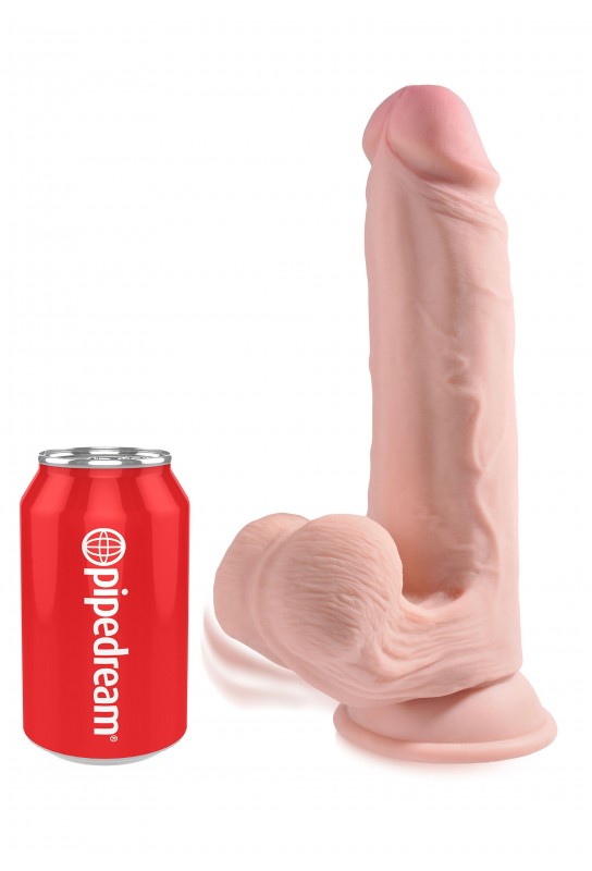 Gode réaliste 3D Cock Swinging Balls 19 x 5.2 cm 